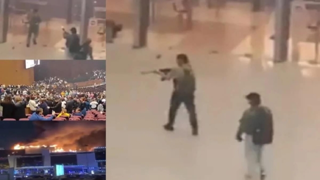 Μακελειό στη Μόσχα: Τουλάχιστον 40 νεκροί και 100 τραυματίες – Σοκαριστικά βίντεο από τη στιγμή των πυροβολισμών στο «ρωσικό Μπατακλάν»