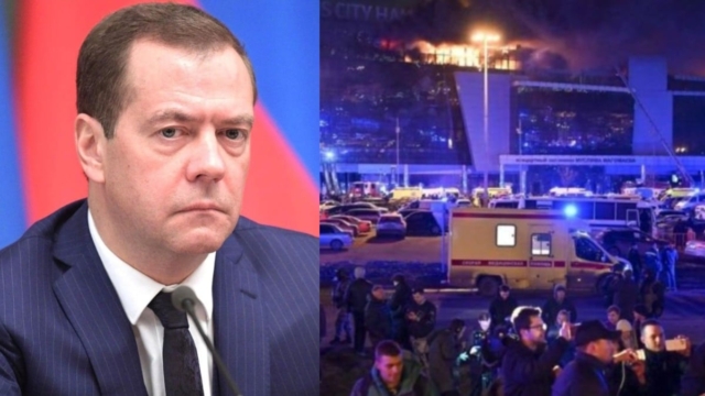 Μακελειό στη Μόσχα: «Θα πάρουμε εκδίκηση για τον κάθε ένα και για όλους» – Ηχηρό μήνυμα Μεντβέντεφ για την αιματηρή επίθεση