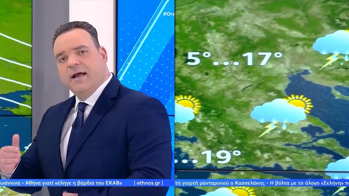 «Καμπανάκι» του Κλέαρχου Μαρουσάκη για την ψυχρή εισβολή: «Ο χειμώνας δηλώνει παρών στις τελευταίες μέρες, φέρνοντας ακόμη και χιόνια από…»