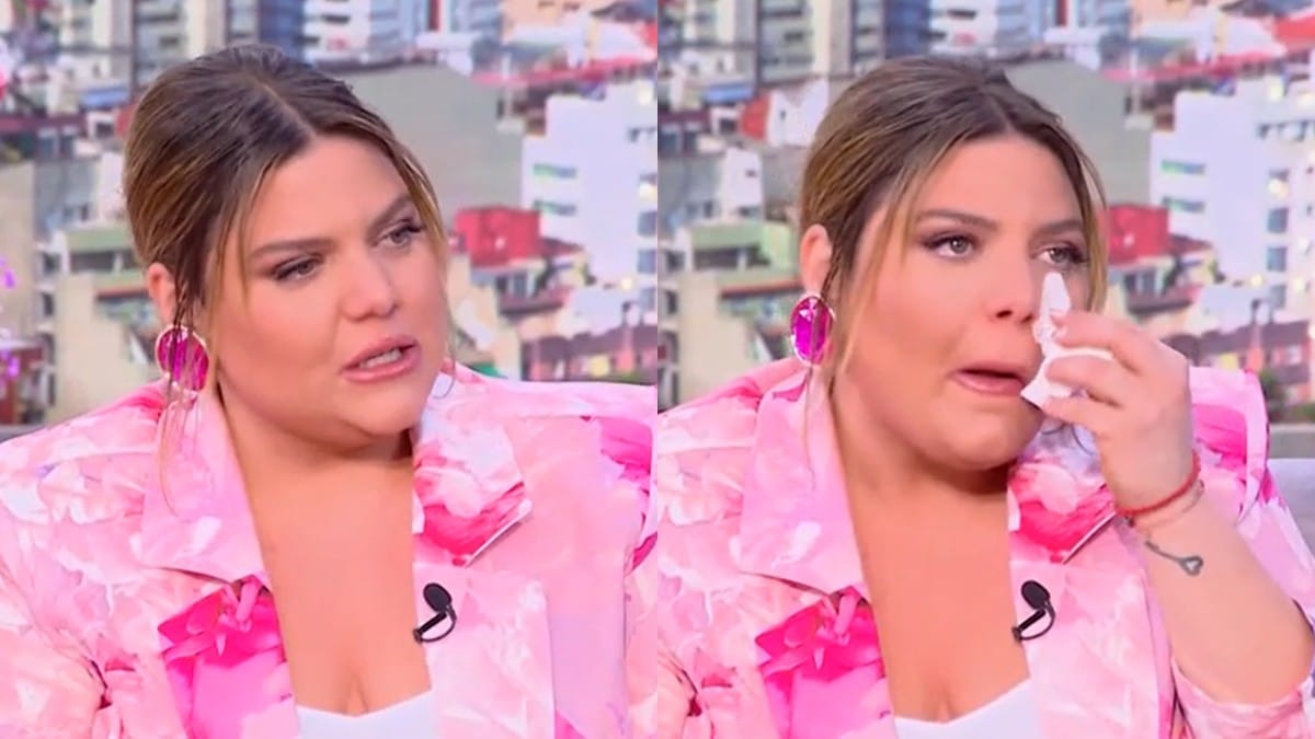 Βουρκωμένη η Δανάη Μπάρκα: «Αυτός ο άνθρωπος με έχει συντροφεύσει…»