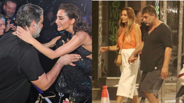 Μετά τη σοβαρή περιπέτεια υγείας του ηθοποιού: Η πρώτη έξοδος του Βασίλη Μπισμπίκη με τη Δέσποινα Βανδή