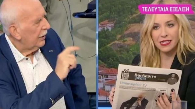 Πανικός στον «αέρα» του Καλημέρα Ελλάδα: Το «δολοφονικό» βλέμμα της Μαρίας Αναστασοπούλου στον Γιώργο Παπαδάκη