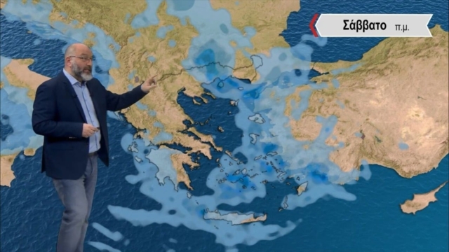 Σάκης Αρναούτογλου: «Σκάει» νέα 2ήμερη κακοκαιρία – Οι περιοχές με ισχυρές καταιγίδες (video)