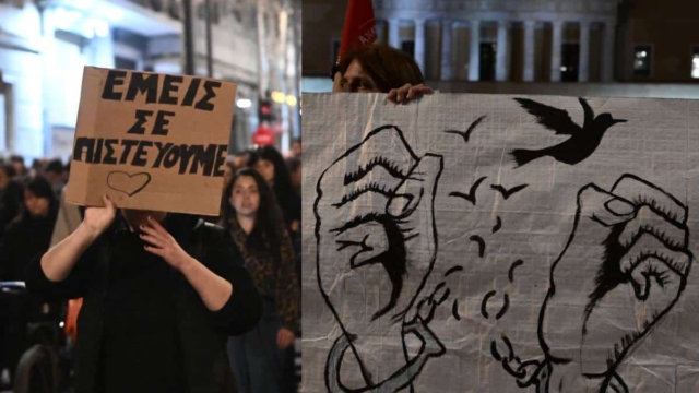 «Βράζει» η κοινωνία – Μαζικές συγκεντρώσεις σε όλη τη χώρα: Φουντώνουν οι αντιδράσεις μετά την πρόταση απαλλαγής του Μίχου για την κατηγορία του βι@σμού της 12χρονης