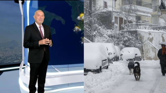 «Σφράγισε» τις εξελίξεις ο Τάσος Αρνιακός: «Χιόνι πριν τα Κούλουμα – Σε λευκό τοπίο περιοχές…»
