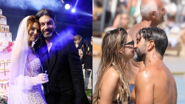 Ανεβαίνουν τα σκαλιά της εκκλησίας Βρισηίδα Ανδριώτου και Σπύρος Μαρτίκας; Η… επίμαχη φωτογραφία με το νυφικό