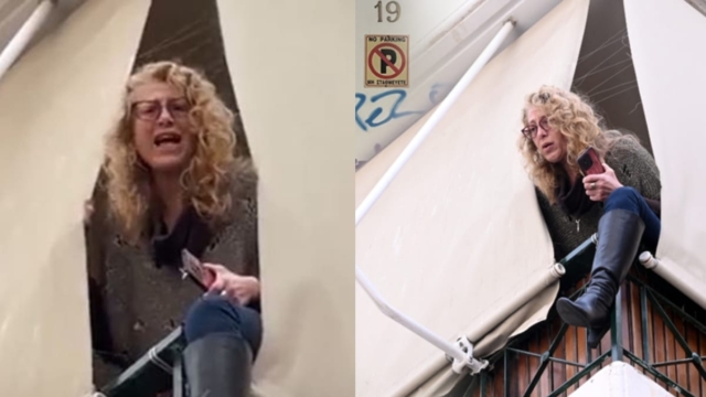 Πανικός στον Βύρωνα: Γυναίκα απειλεί να αυτοκτονήσει επειδή της κάνουν έξωση – «Να φύγουν όλοι τώρα» (video)