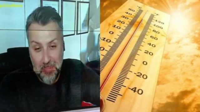 Σήμανε συναγερμό ο Γιάννης Καλλιάνος: Που θα ξεπεράσει η θερμοκρασία τους 32 βαθμούς Κελσίου – Νέα άνοδος το επόμενο πενθήμερο (video)