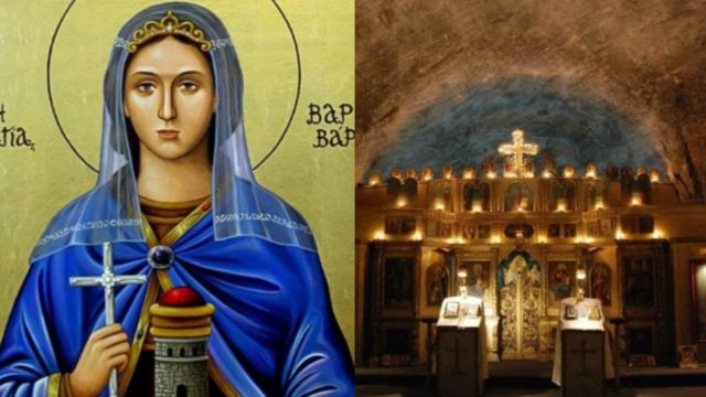 Πραγματικό θαύμα: Ο εντυπωσιακός υπόγειος ναός της Αγίας Βαρβάρας που χτίστηκε 240 μέτρα κάτω από τη γη από αλάτι