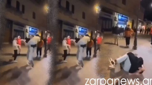 «Βγάζει αίμα, έλα, στοπ!»- Τραγικό βίντεο από άγρια συμπλοκή ανηλίκων στο παλιό λιμάνι των Χανίων