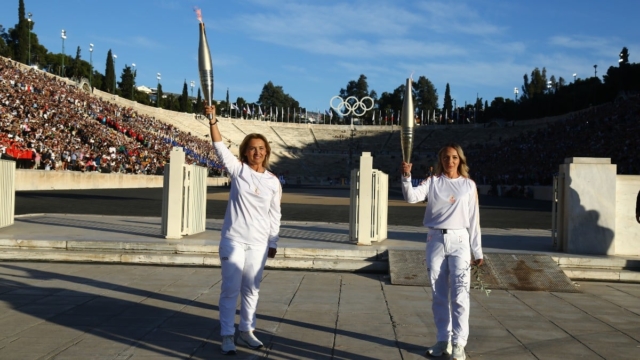 Η φωτογραφία της ημέρας: Η Ολυμπιακή Φλόγα στον τόπο της
