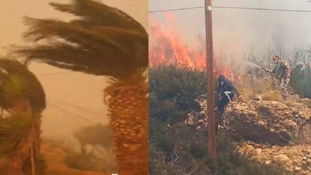 Πύρινη λαίλαπα στο Λασίθι: Μανιασμένοι άνεμοι στην περιοχή – Τρεις τραυματίες με έναν διασωληνωμένο – Μεγάλες ζημιές στα σπίτια (video)