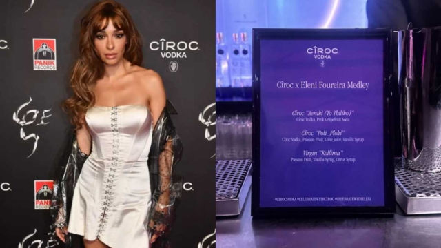 Η Cîroc Vodka γιορτάζει με τη «διαμαντένια» Ελένη Φουρέιρα