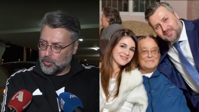 Οργή του Γιάννη Καλλιάνου στην κηδεία του πατέρα του: «Όλα θα πάρουν το δρόμο τους»