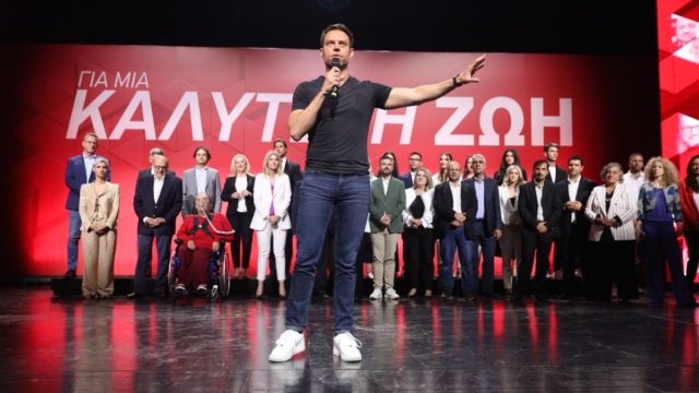 Στέφανος Κασσελάκης από τη Χίο: «Θα ζητήσουμε Προανακριτική για το μπάζωμα στα Τέμπη»