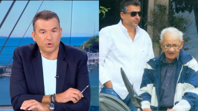Συγκλόνισε ο Γιώργος Λιάγκας για το θάνατο του πατέρα του: «Πέθανε όταν του κρατούσα το χέρι – Του ψιθύρισα μερικά πράγματα και αποφάσισε ότι ήθελε να φύγει»