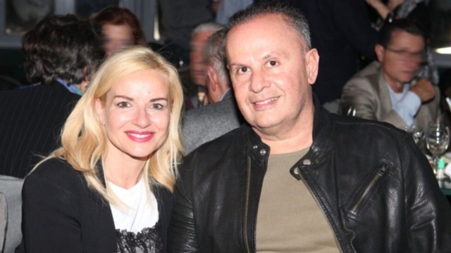 Δεν έκρυψε τη χαρά της η Μαρία Μπεκατώρου – Στο πλευρό της και ο Αντώνης Αλεβιζόπουλος