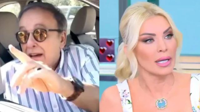 «Άδειασμα» Μικρούτσικου στην Καινούργιου: «Α! Την αγάπη μου και τα φιλιά μου στη Βίκυ Σταυροπούλου» (video)