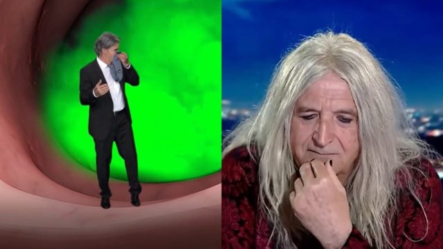 Αδιανόητο κλάμα: Ο Μητσικώστας «εισβάλλει» ως Ευαγγελάτος στο… παχύ έντερο του Καρβέλα για να αναλύσει την κλανιά του! (video)