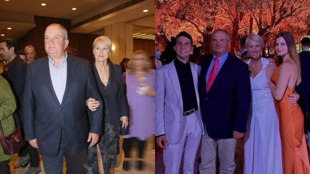 Με τον Κώστα Καραμανλή και τα δίδυμα στο πλευρό της: Γενέθλια για την Νατάσα Παζαΐτη – Αυτή είναι η ηλικία της (photo)