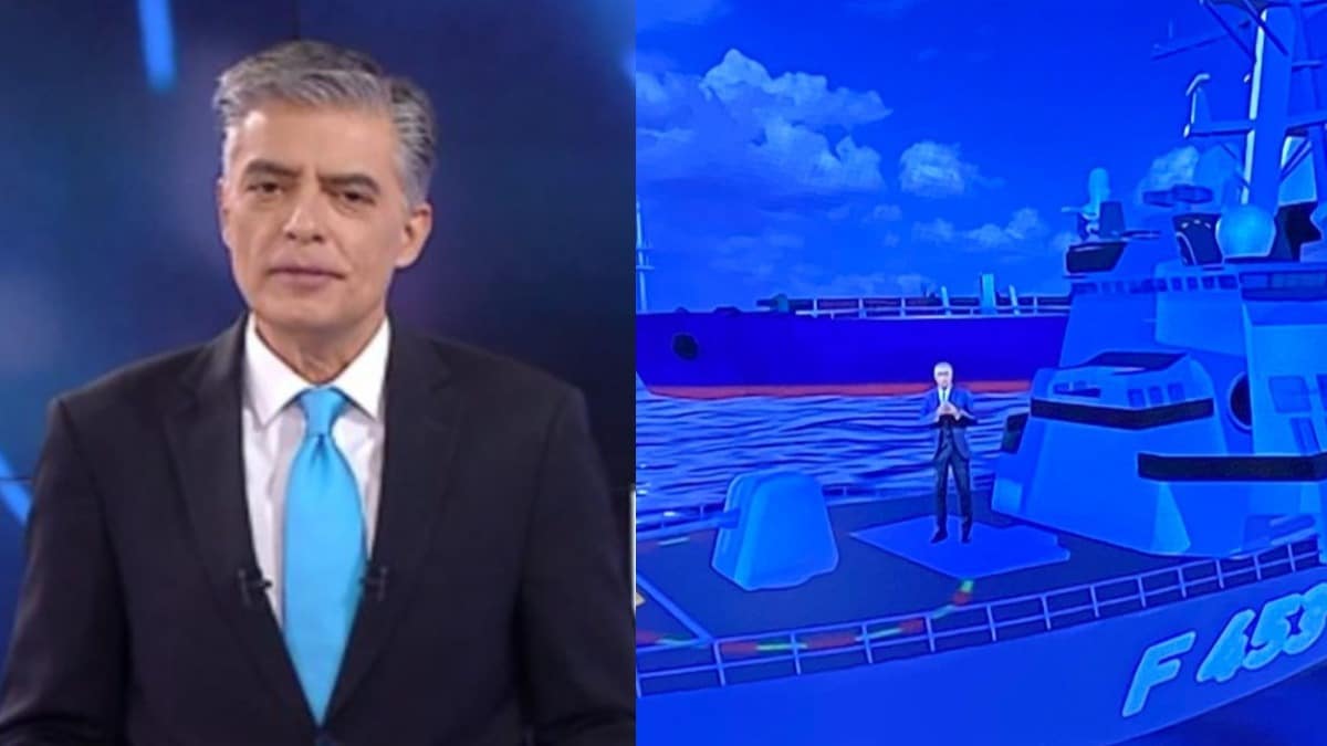 «Γεια σου Νικόλα ναυαρχούκο»: Ο Νίκος Ευαγγελάτος ανέβηκε στην φρεγάτα «Ύδρα» και άφησε άλαλο το Twitter (video)