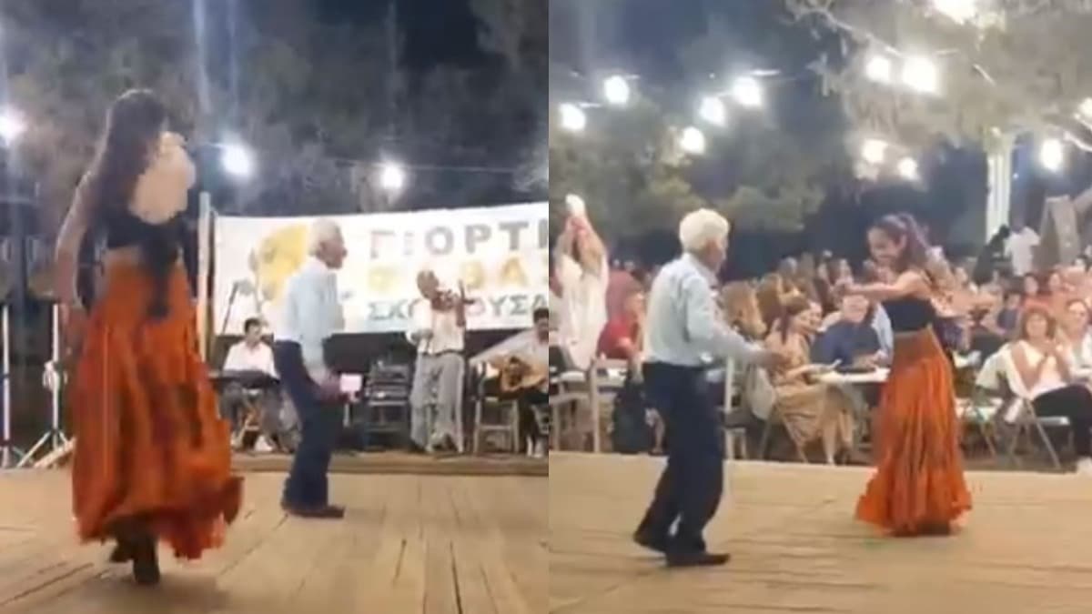Τους καμάρωσε όλο το χωριό: 89χρονος παππούς χορεύει με την εγγονή του και συγκινεί όλο το διαδίκτυο (video)