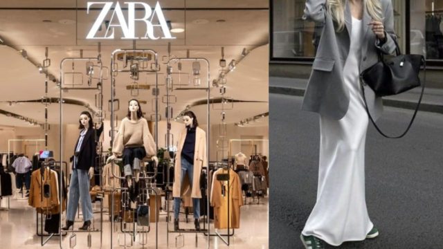 Αυτό είναι το σατινέ φόρεμα του ZARA που έχει κάνει πάταγο