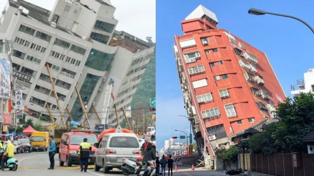 Σεισμός 7,5 Ρίχτερ στην Ταϊβάν: Τουλάχιστον 4 νεκροί και 50 τραυματίες – Δεκάδες κτήρια έγειραν ή κατέρρευσαν