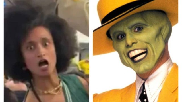 Χάος σε πτήση: Μιμήθηκε το “The Mask” και σκόρπισε τρόμο στους επιβάτες (video)