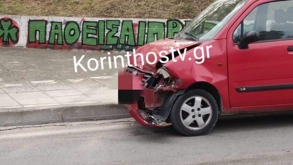 Κόρινθος: Γερανός φορτηγού χτύπησε σε γέφυρα και έπεσε σε διερχόμενα οχήματα