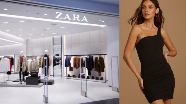Το must μίνι μαύρο φόρεμα του ZARA που πρέπει να υπάρχει σε όλες τις γκαρνταρόμπες