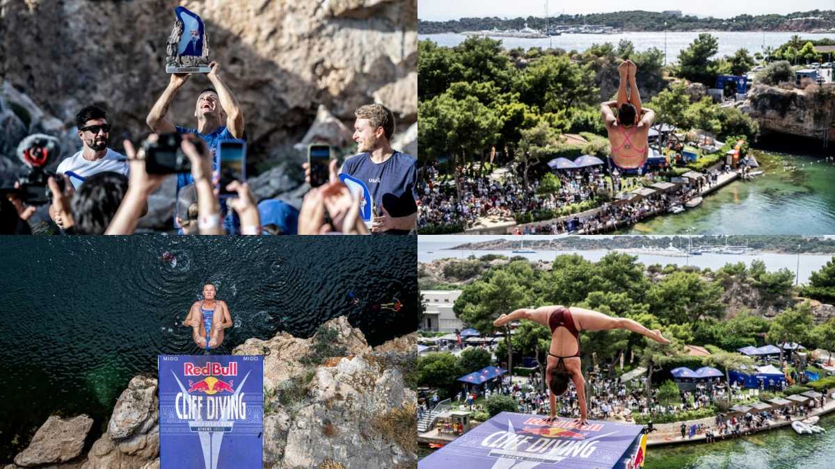 Red Bull Cliff Diving: Αθλητικό υπερθέαμα στην ειδυλλιακή Λίμνη Βουλιαγμένη