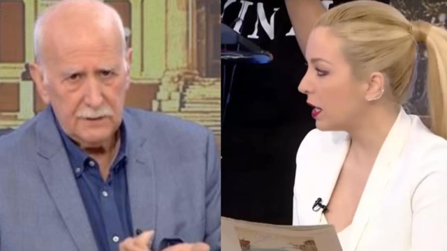 Το… ξεστόμισε ο Γιώργος Παπαδάκης στη Μαρία Αναστασοπούλου: «Απορώ πώς θα κάνει εκπομπή» (video)