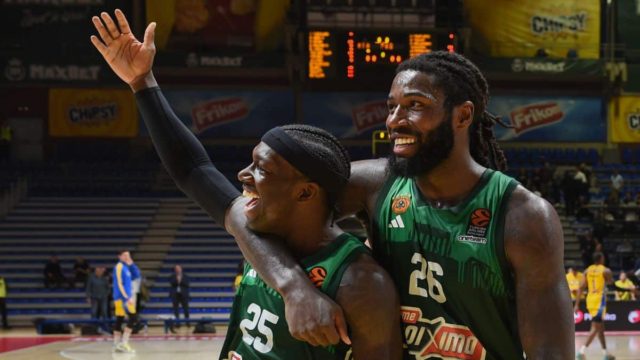 Euroleague: Σάρωσε ο Παναθηναϊκός! Στην κορυφαία 1η πεντάδα Νάν και Λεσόρ