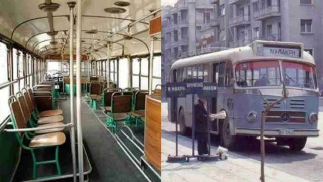 Ωραία χρόνια, αληθινά: Τότε που τα λεωφορεία είχαν εισπράκτορα και το εισιτήριο 1 δραχμή