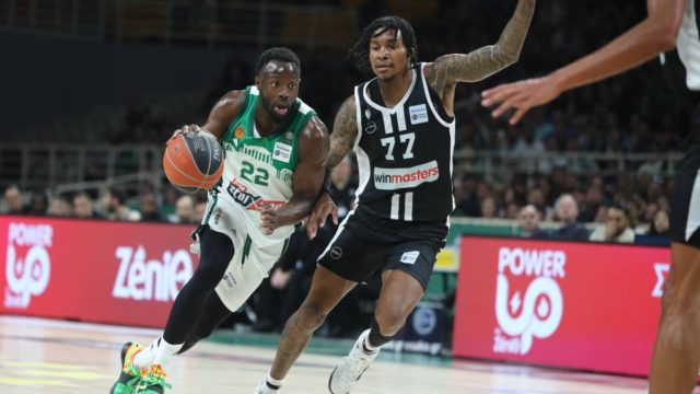 Basket League: Εύκολα το 1-0 ο Παναθηναϊκός κόντρα στον Κέβιν Πόρτερ Τζούνιορ που κουβαλούσε μόνος τον ΠΑΟΚ (video)