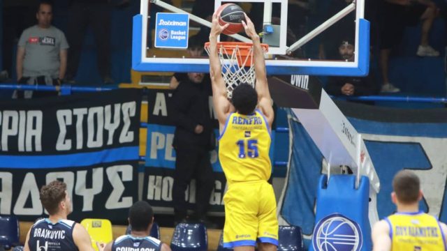 Basket League: «Περίπατος» Περιστερίου και προβάδισμα πρόκριση επί του Κολοσσού (video)