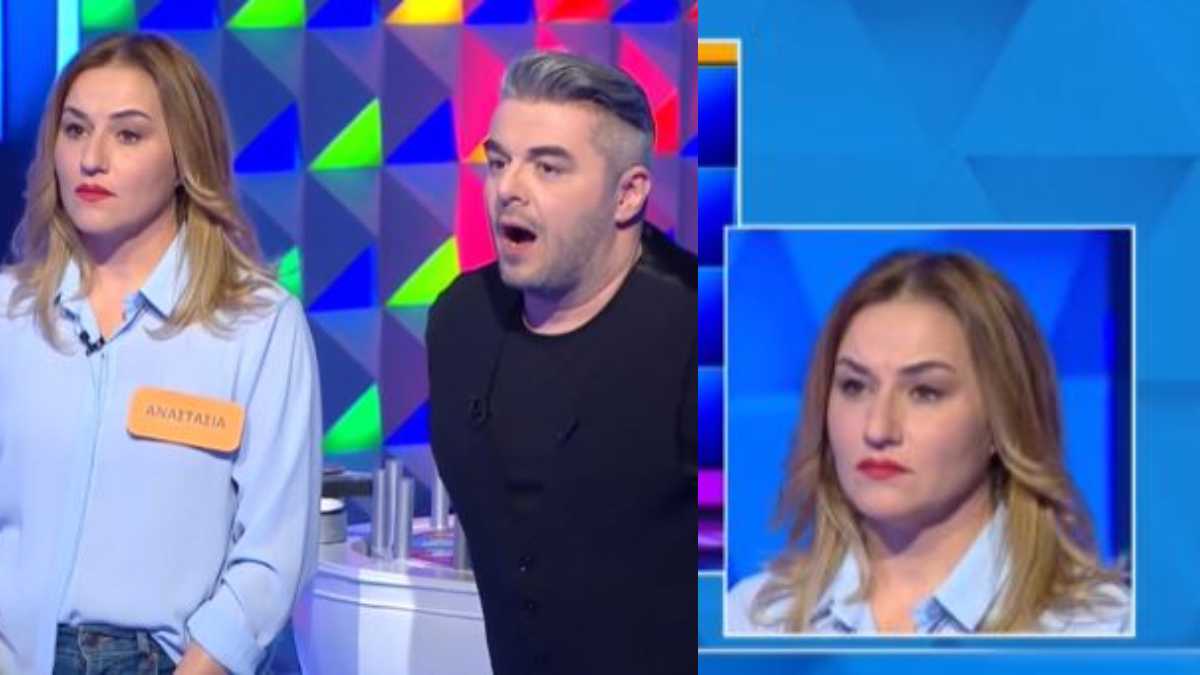 Μπλακ άουτ στον Τροχό της Τύχης: Ο γρίφος της Αναστασίας μπλόκαρε μέχρι και τον Πέτρο Πολυχρονίδη! (video)