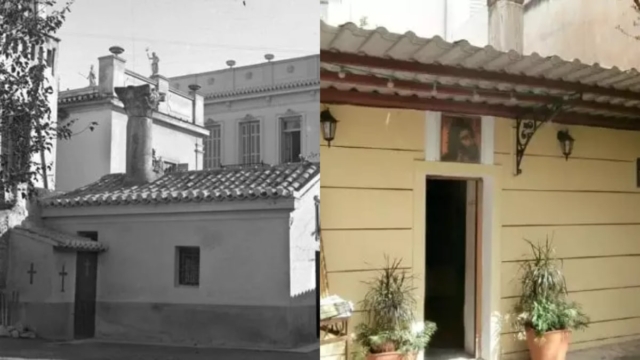 Ένα σπάνιο «διαμάντι» στην «καρδιά» της Αθήνας: Το ιδιαίτερο εκκλησάκι με τον αρχαίο κίονα στην κορυφή που εντυπωσιάζει