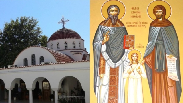 «Δεν το κατάλαβες; Ήταν ο Άγιος Ραφαήλ»: Συγκλονίζει το θαύμα που βίωσε γυναίκα σε μονή στη Μυτιλήνη με τους Άγιους Ραφαήλ, Ειρήνη και Νικόλαο
