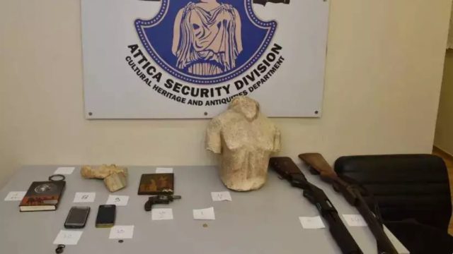 Τριπλή επιχείρηση της ΕΛ.ΑΣ. για αρχαιοκαπηλία: Το βαθύ λαρύγγι και ο χρυσός Πάνας που «ξετρύπωσε» μυστικός αστυνομικός