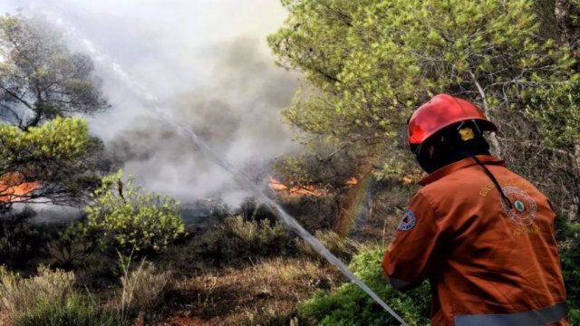 Φωτιά στο Αιγάλεω: Ποινική δίωξη για κακουργήματα στον Τούρκο εμπρηστή