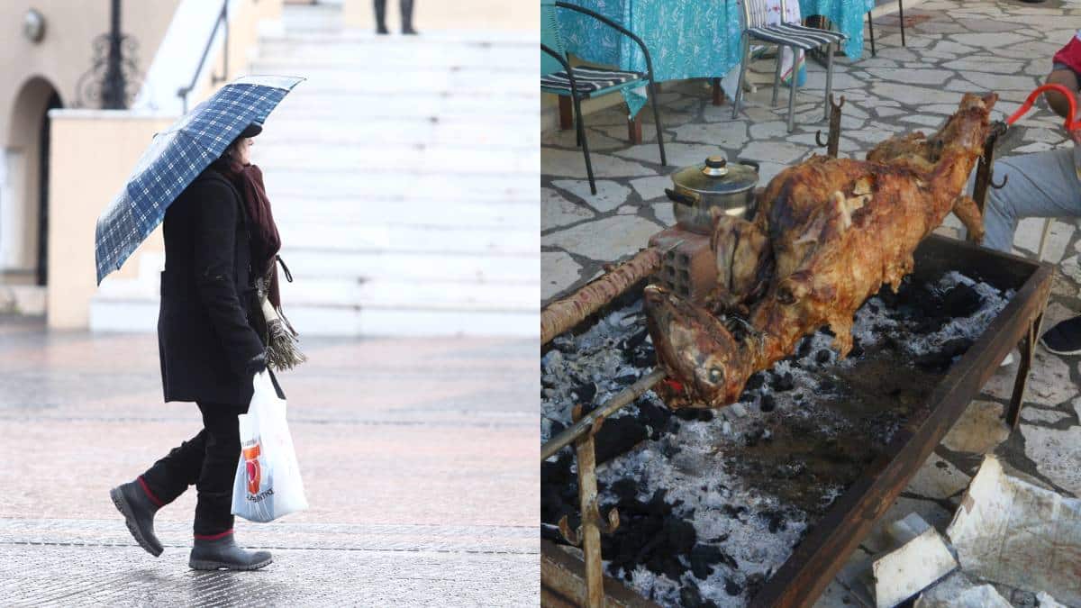 Καιρός σήμερα 04/05: Ανάσταση με βροχές, Πάσχα με 25άρια – «SOS» μετεωρολόγων! Πώς θα σουβλίσουμε τον οβελία (video)