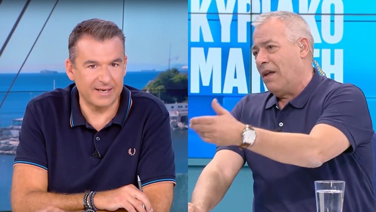«Κάρφωσε» ξανά τον Μάνεση ο Γιώργος Λιάγκας: «Δεν έβρισα κανέναν, εκείνος μου απάντησε και…»