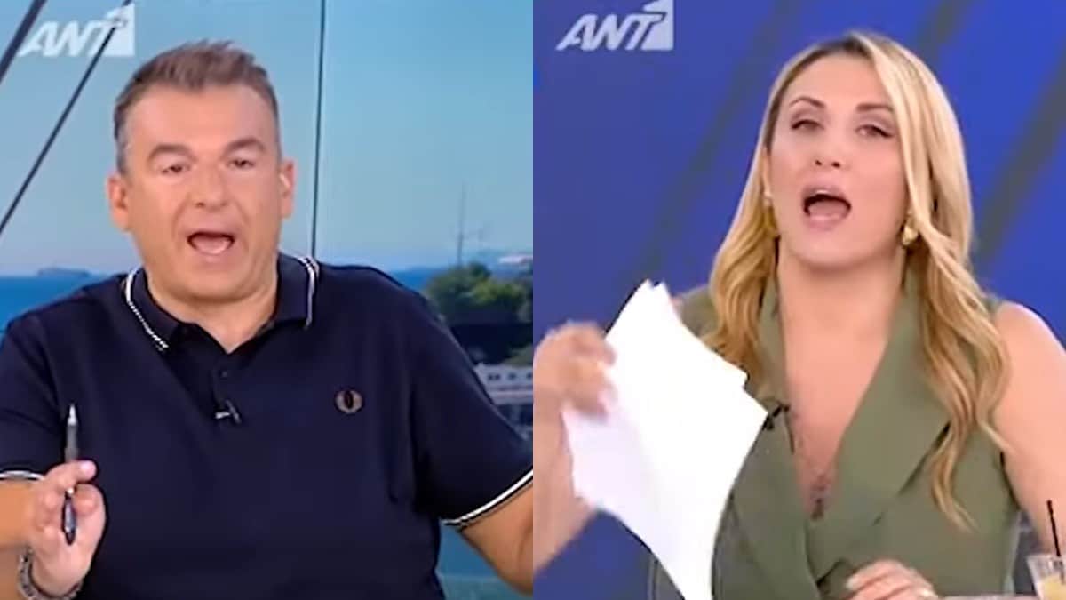 Αδιανόητος καβγάς Γιώργου Λιάγκα και Φωτεινής Πετρογιάννη: «Με είπες πρόβατο» – «Σταμάτα να παραποιείς τα λόγια μου, δεν το ανέχομαι πια»