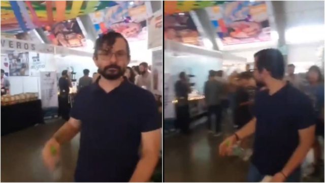 Σοκ: Καθηγητής έβαλε κρυφή κάμερα στο παπούτσι του και κατέγραφε τα εσώρουχα γυναικών με φούστα – Η στιγμή της σύλληψής του (video)