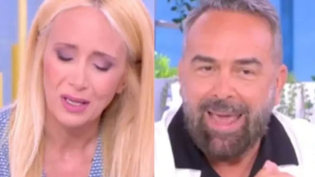 Κατέρρευσε στον «αέρα» η Ναταλί Κάκκαβα, έξαλλος ο Γρηγόρης Γκουντάρας: «Την πήρε τηλέφωνο και έτρεμε, το καταλαβαίνετε;» (video)