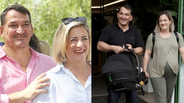 Τι άλλο να ζητήσει ο Πύρρος Δήμας: Πρώτο Πάσχα με την Αφροδίτη Σκαφίδα και τη νεογέννητη κόρη τους