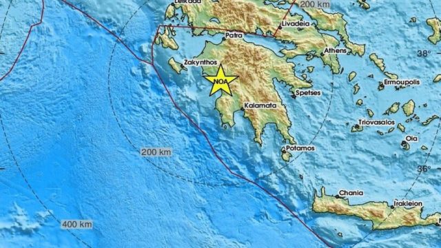 Σεισμός τώρα: Ο Εγκέλαδος χτύπησε τη Ζαχάρω Ηλείας
