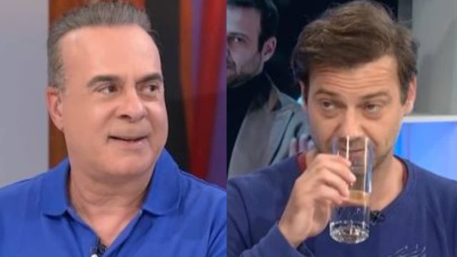 Σε άβολη θέση ο Ορέστης Τζιόβας με την ερώτηση του Φώτη Σεργουλόπουλου: «Έχεις βρόμικο παρελθόν;» (video)